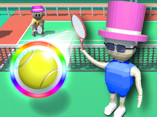 Poly Tennis Game Image Poly Tennis Game