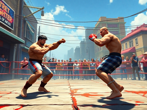 Real Street Fighter 3D Game
