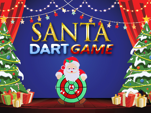 Santa Dart Game Image Santa Dart Game