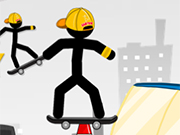 Stickman Skate 360 Epic City Game Online